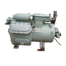 Trane CRHR500C4A0A0R2J0C0, Bare 6-Cylinder Reciprocating Compressor, Semi-Hermetic Driven, 460 V, 3 Ph.