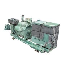York JS73D3A-S46-50S, Bare 8-Cylinder Reciprocating Compressor, Semi-Hermetic Driven, 460 V