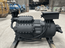 York JS83FS46/50S, Bare 6-Cylinder Reciprocating Compressor, Semi-Hermetic Driven, 460-380/415 V, R-22