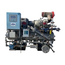 250 HP Dunham-Bush SC2005D-3.6, Rotary Screw Compressor Package, 230/460 V, 250 psig, 1983