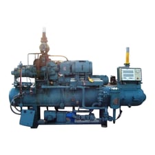 50 HP Frick RWB-II-60, Rotary Screw Compressor Package, 230/460 V, 3600 RPM