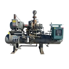 250 HP GEA N-5, Rotary Screw Compressor Package, 460 V, 4500 RPM, 406 psig, 2003
