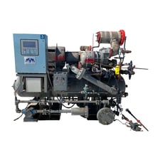 250 HP Dunham-Bush SC2005D-3.6, Rotary Screw Compressor Package, 400 V, 250 psig, 1983