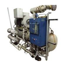 450 HP Vilter VSG501, Rotary Screw Compressor Package, 4160 V, 3600 RPM, 465 psig, Missing Control Panel, 2007