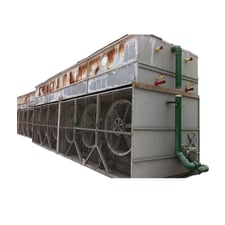 860 Ton, BAC VXMC-860-H, Evaporative Condenser, 1-5 HP Motor, 2 Tower Units, 161400 CFM, 2000