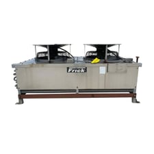 2 Fans, Frick ATRB-284XW-3, Ammonia Evaporator Coil- 10 TR, Low Temperature, 0.5 HP, 10566 CFM, 2003