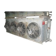 4 Fans, Krack, Ammonia Evaporator Coil, Low Temperature, 0.25 HP