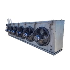6 Fans, Krack DTX6S-1530-DXA-HGC-LH, Ammonia Evaporator Coil - 17.46TR, Low/Medium Temperature, 0.75 HP