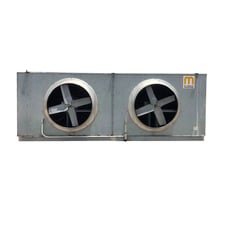 2 Fans, McCormack Manufacturing Co. 7AAHG64MGTA10, Ammonia Evaporator Coil- 28 TR, Low Temperature, 3 HP