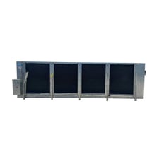 4 Fans, Krack PCLS1068-HGU-4-RBF, Freon Evaporator Coil - 55.97 TR, Low/Medium Temperature, 3 HP, 64328 CFM