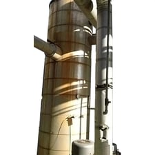 800 gallon Glycol Storage Tank, 41" diameter x 156" straight wall