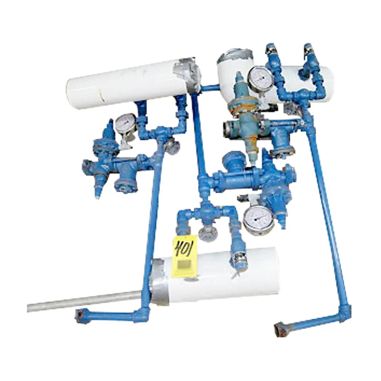 Ammonia Valves with Gauges, 3 pieces