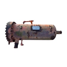 Chil-Con COSR-140, Horizontal Discharge Oil Separator, 42 Gallons, 16" diameter x 38.125" L Tank, 400 PSI @