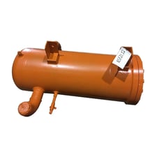 148 Gallons, Vilter 17370, Horizontal Oil Separator, 24" diameter x 60" L Tank, 370 psi @ 400F, 2007