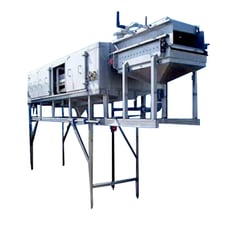 HMI, Heating Tunnel Pasteurizing Conveyor for Whole Citrus Fruit, 24" width x 5" H