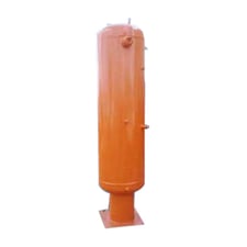 140 gallon E.L. Nickell C-1930, Ammonia Vertical Receiver, 24" diameter x 72" L Tank, 150 Psi @ 650 F to -20 F
