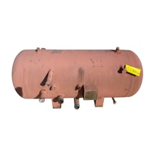 155 gallon Frick, Horizontal Ammonia Receiver, 25" diameter x 55" L Tank, 250 PSI @ 200 F, -20 F @ 250 PSI