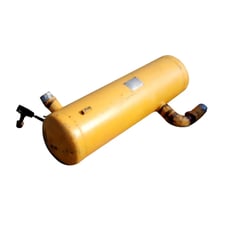 26 gallon Horizontal Ammonia Surge Drum, 13" diameter x 43" L Tank, 250 PSI @ 650 F