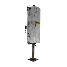 1570 gallon Precision Heat Exchanger Co, Horizontal Ammonia Surge Tank, 56" diameter x 110" L Tank, 150 PSI @