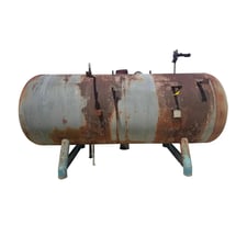2717 gallons, FES 2AFR-66-15-2, Horizontal Ammonia Recirculator, 60" diameter x 182" L Tank, 2-4.5 HP Pumps