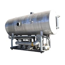Not Specified 7500 gallons, Horizontal Ammonia Recirculator, Approx. 96" diameter x 240" L Tank, (3
