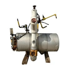150 gallons, RVS, Horizontal Ammonia Recirculator, 150 Gallons, 32" diameter x 43" L Tank