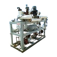 California Hydronics, Skid Mounted Hot Water Set, (2) 10 gal Condensate Tank, (2) 3 HP Motors