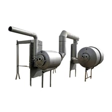 APV #P-E, 2-effect rising/falling film plate evaporator, 316 Stainless Steel contact surfaces, including heat