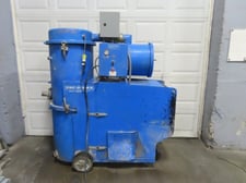 Vac-U-Max #MDL1020F, continuous duty vacuum provider, 10 HP, on casters, 230/460 V.