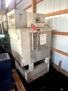 6" Cumberland #Quietizier, 36 knife helical rotor, sound deadening hood, 10 HP, VFD drive