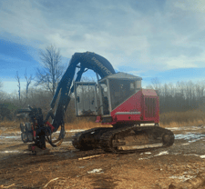 Reed-Prentice 2190 Track Harvester, CAT 6.6 Alert Engine, 2013