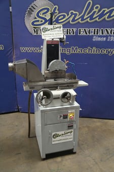 6" x 12" Harig #612, surface grinder, 7" x 5/8" x 1-1/4" wheel, 3450 RPM, 230/460 V., 3-phase, manual