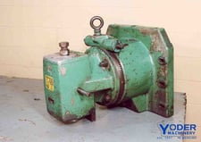 Kearney & Trecker #6, swivel right angle milling head, 18-1/2" throat, #50 NS spindle taper, #15902