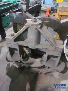 12" Heavy duty steady rest, 3 rollers, 2-3/4" roller width, 7" x 19" base, #53982