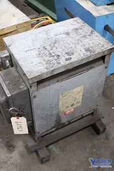 15 KVA 480 Delta Primary, 208Y/120 Secondary, #V48M28T15B transformer, class AA