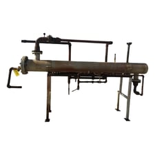 150 psi shell, 150 psi tube, Allegheny Bradford Corp., Shell and Tube Heat Exchanger, (16) 1" diameter x 110"