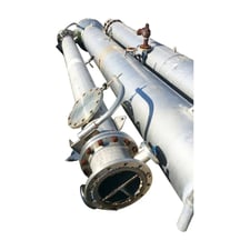 147.5 sq.ft, 150 psi shell, 150 psi tube, Alaskan Copper Works, Stainless Steel Shell and Tube Heat