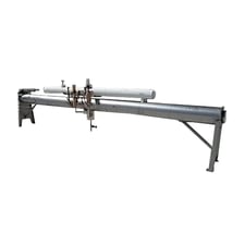 86 sq.ft., Valley Pressure Vessel, Inc. #W0-02683, Tubular Chiller, 2 passes, (12) 1.375" diameter x 239" L