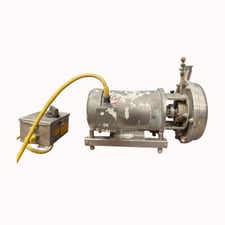 Alfa Laval #LKH35, Alfa-Laval Centrifugal Pump, 5 HP, 3450 RPM motor, 208-230/460 V, 3600 RPM speed, 145 psi