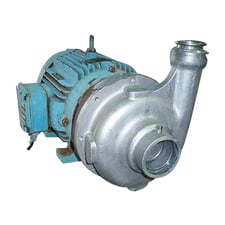 200 GPM @ 125' TDH, Ampco #ZC2, Centrifugal Pump, 10 HP, 3500 RPM, 575 V, 54 psi, 6.125" diameter Impeller