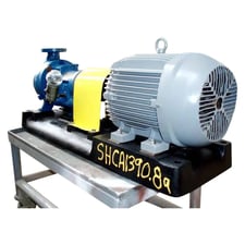 150 GPM, Goulds #3196, Goulds 3196 Centrifugal Pump, 7.5 HP, 3455 RPM motor, 575 V, 3600 RPM speed, 5.5"