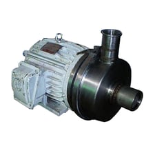 Stainless Steel Sanitary Centrifugal Pump, 5 HP, 1750 RPM, 230/460 V8.5" diameter Impeller