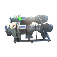 155 GPM @ 300 psi, Fristam #FKL150, Positive Displacement Pump, 0.259 Gallons, 7.5 HP, 1755 RPM motor