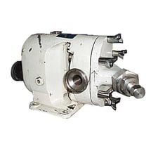101 psi, Lobeflo #AP75/CS8, Positive Displacement Pump, (2) 1" diameter S-line Inlet/Outlet
