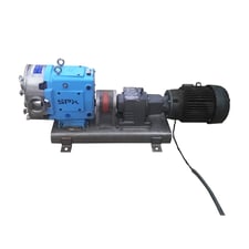 310 GPM @ 200 psi, Waukesha Cherry-Burrell #220-U1, Positive Displacement Pump, 0.522 Gallon, 7.5 HP, 1750