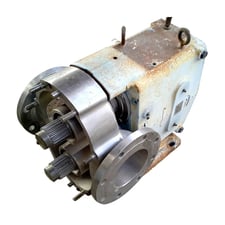 450 GPM @ 200 psi, Waukesha Cherry-Burrell #320-U1, Positive Displacement Pump, 0.754 Gallon, 600 RPM speed