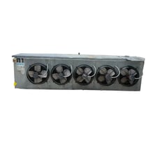 Image for 5 Fans, Krack DTX5S -1270-RBA-HGU-LH, Ammonia Evaporator Coil - 16 TR, Low/Medium Temperature, 0.33 HP, 22500 CFM, 605 FPM