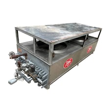 2 Fans, Vilter UF-21-64-1/2-XA-HGC, Ammonia Evaporator Coil - 9 TR, Low Temperature, 2 HP, 11600 CFM, 550 FPM