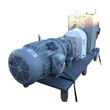 155 GPM @ 300 psi, Fristam #FKL150, Rotary Lobe Positive Displacement Pump, 0.259 Gallon, 5 HP, 1750 RPM