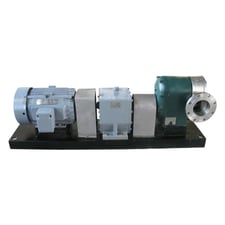 300 GPM, Tri-Clover #PR300-4-TC1-4-ST-S, Positive Displacement Pump, 0.63 Gallon, 20 HP, 1770 RPM